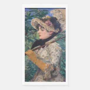 Servilleta De Papel Jeanne (Primavera) De Édouard Manet