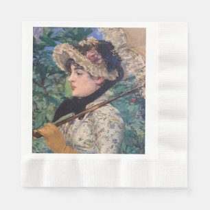 Servilleta De Papel Jeanne (Primavera) De Édouard Manet