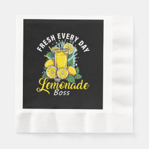 Servilleta De Papel Jefe de Limonada Fresco Todos los Días