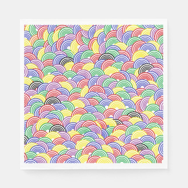 Servilleta De Papel Jelly Bean Napkin (Anverso)