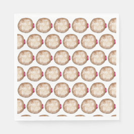 Servilleta De Papel Jelly Donut Doughnut Hanukkah Chanukkah Sufganiyah