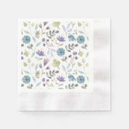 Servilleta De Papel Jennifer Floral Winter Flowers Napkins