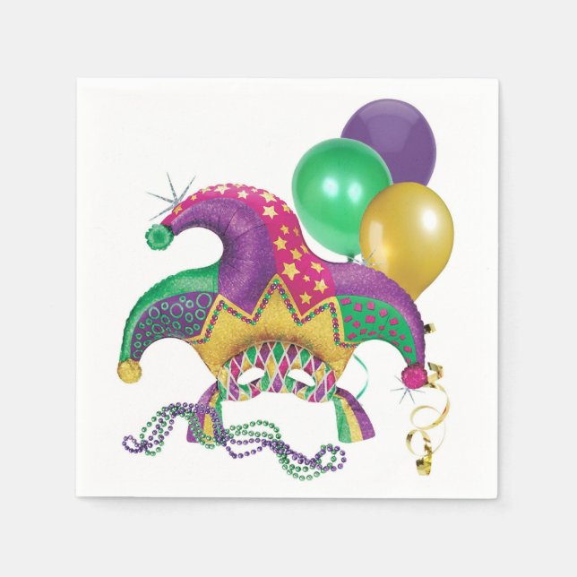Servilleta De Papel Jester (Anverso)