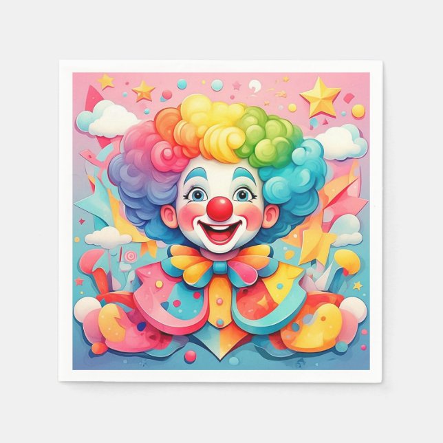 SERVILLETA DE PAPEL " JESTER JOYFUENTE " (Anverso)