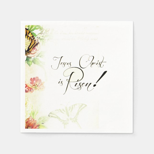 Servilleta De Papel Jesucristo es las servilletas (Anverso)