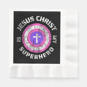Servilleta De Papel Jesucristo es mi superhéroe Jesús