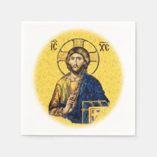 Servilleta De Papel Jesucristo Pantocrátor