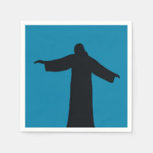 Servilleta de papel jesus crist