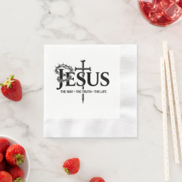 Servilleta De Papel Jesús el camino, la verdad, la vida!