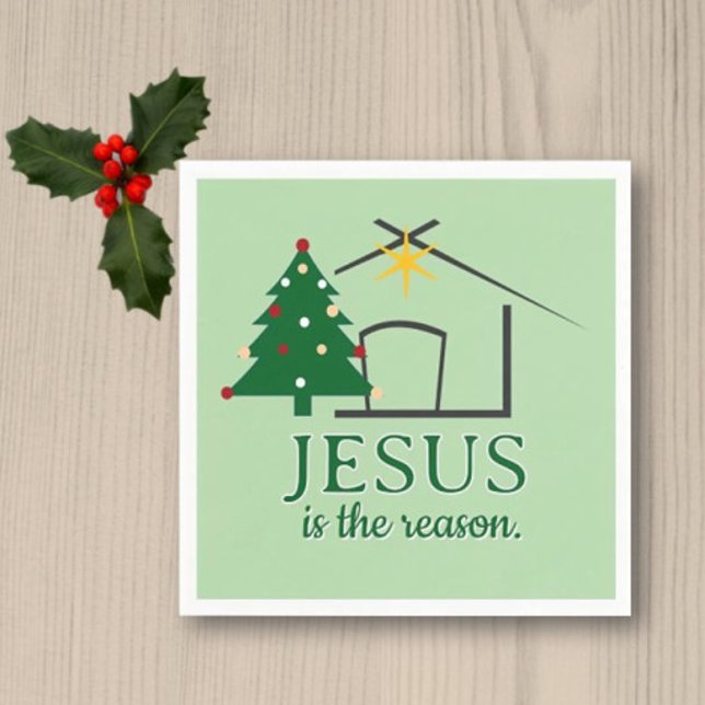 Servilleta De Papel Jesús es la razón basada en la fe (Subido por el creador)