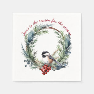 Servilleta De Papel JESÚS ES LA RAZÓN DE LA CITACIÓN DE Navidades DE T