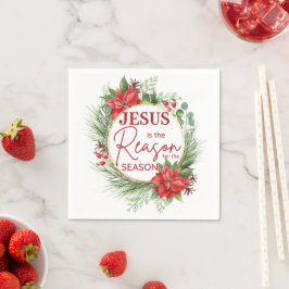 Servilleta De Papel Jesús es la razón para los Navidades de temporada