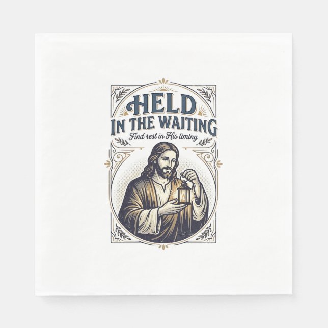 Servilleta De Papel Jesús Infertilidad Intentando Concebir Ánimo (Anverso)