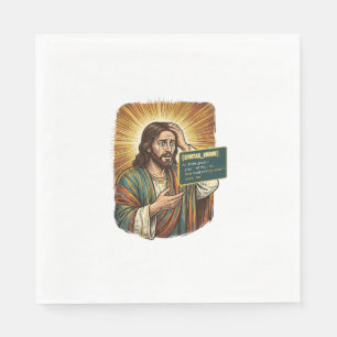 Servilleta De Papel Jesús llorando Error de sintaxis Programador de co