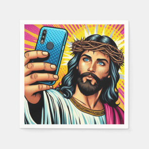 Servilleta De Papel ¡Jesús selfie las servilletas!