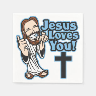 Servilleta De Papel Jesús te ama