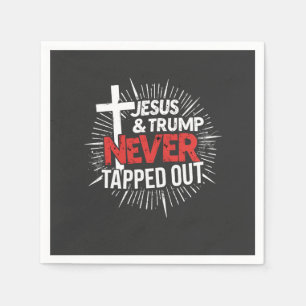 Servilleta De Papel Jesús y Trump nunca se aprovecharon