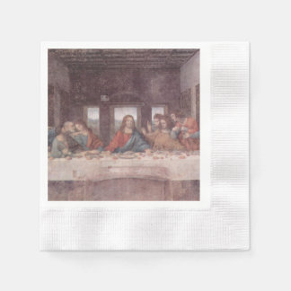 Servilleta De Papel Jesús "Yeshua" La Última Cena, Leonardo da Vinci