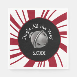 Servilleta De Papel Jingle Bell Christmas Plates
