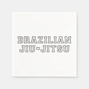 Servilleta De Papel Jiu Jitsu
