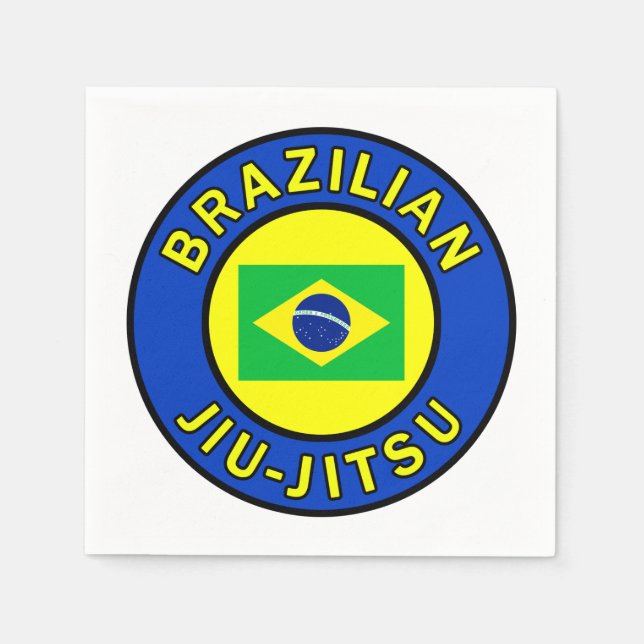 Servilleta De Papel Jiu Jitsu (Anverso)