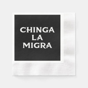 Servilleta De Papel Jode a la Migra