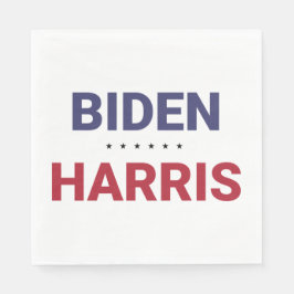 Servilleta De Papel Joe Biden y Kamala Harris (elecciones de 2020 en E