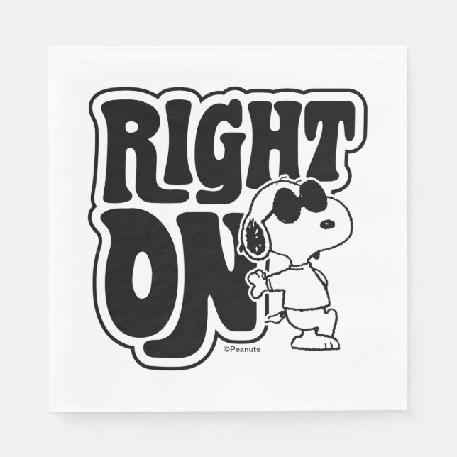 Servilleta De Papel Joe Guay - Correcto (Anverso)