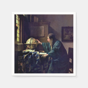 Servilleta De Papel Johannes Vermeer - El astrónomo