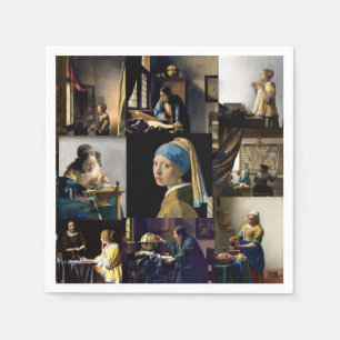 Servilleta De Papel Johannes Vermeer - Masterpieces Patchwork