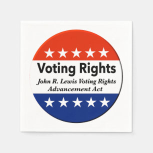 Servilleta De Papel John R. Lewis Voting Rights Advancement Act