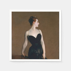 Servilleta De Papel John Singer Sargent Madame X Retrato Malhumorado