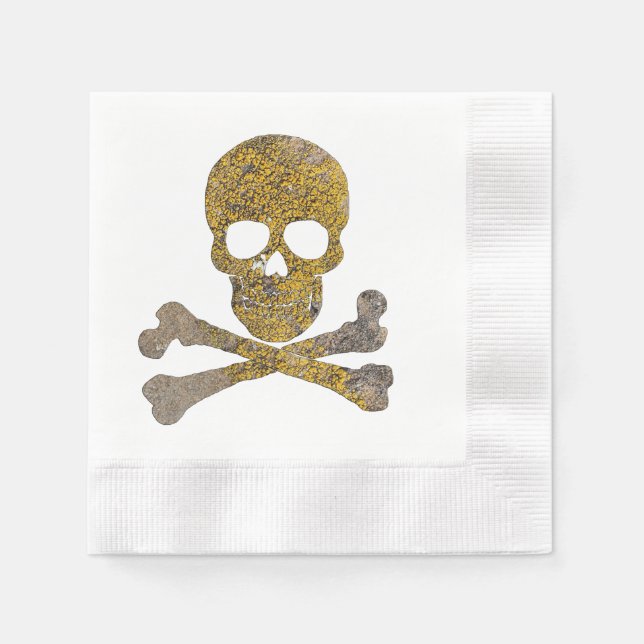 Servilleta De Papel Jolly Roger Talking Canyons Nuevo México (Anverso)