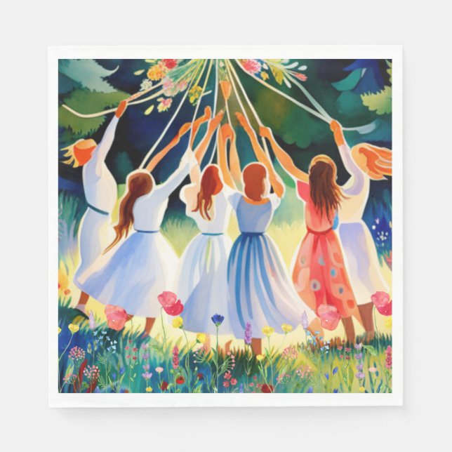 Servilleta De Papel Joy de verano (Anverso)