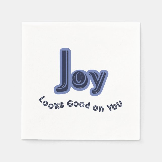 Servilleta De Papel Joy Looks Good on You (Anverso)
