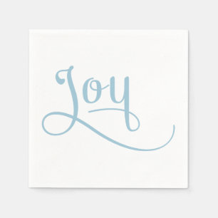 Servilleta De Papel Joy Script Sky