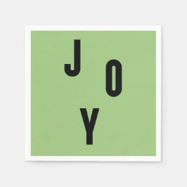 Servilleta De Papel Joy typography