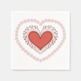 Servilleta De Papel Joyful Heart Napkin