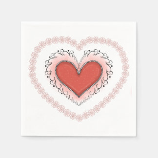 Servilleta De Papel Joyful Heart Napkin