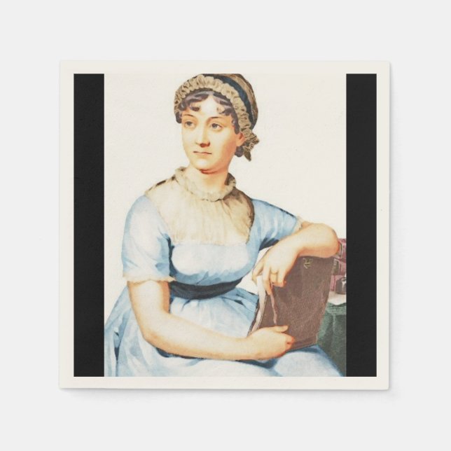 Servilleta De Papel Juana Austen Theme Paper Napkins (Anverso)