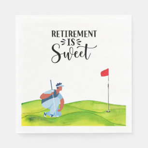 Servilleta De Papel Jubilación de golf