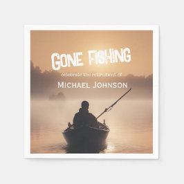 Servilleta De Papel Jubilación Pesquera Desaparecido Sunrise Retirada 