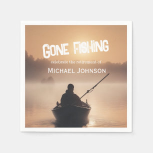 Servilleta De Papel Jubilación Pesquera Desaparecido Sunrise Retirada 