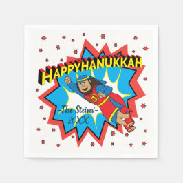 Servilleta De Papel Judah Maccabee El Fiesta Hammer Hanukkah