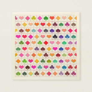 Servilleta De Papel Juegos del naipe
