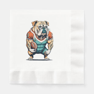 Servilleta De Papel Jugador de Baloncesto Amante de los Perros