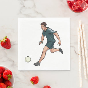 Servilleta De Papel Jugador de fútbol