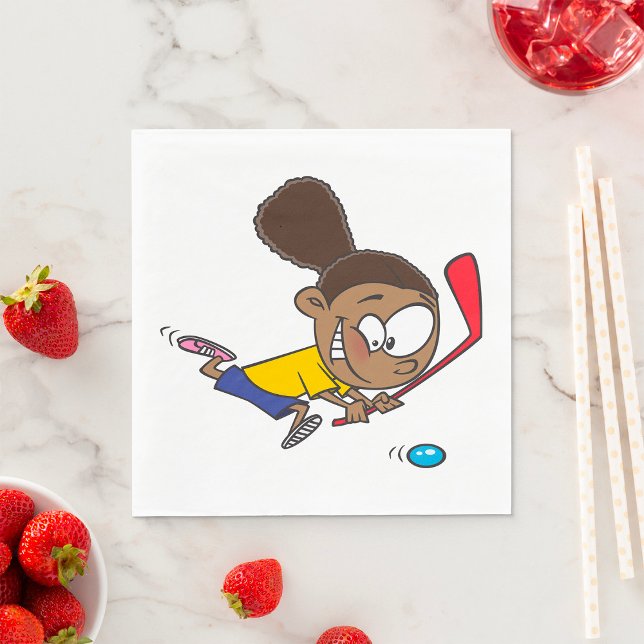 Servilleta De Papel Jugador de hockey chica (Subido por el creador)