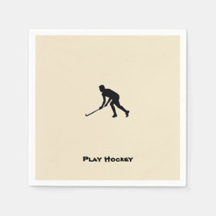 Servilleta De Papel Jugador de hockey de hierba