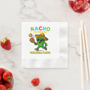 Servilleta De Papel Jugador de Pickleball Nacho